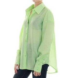 CAMICIA TENCEL MENTA